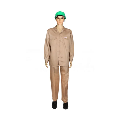 Vaultex WWB 100% Twill Pant and Shirt - Beige