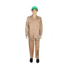 Vaultex WWB 100% Twill Pant and Shirt - Beige - Slide 1