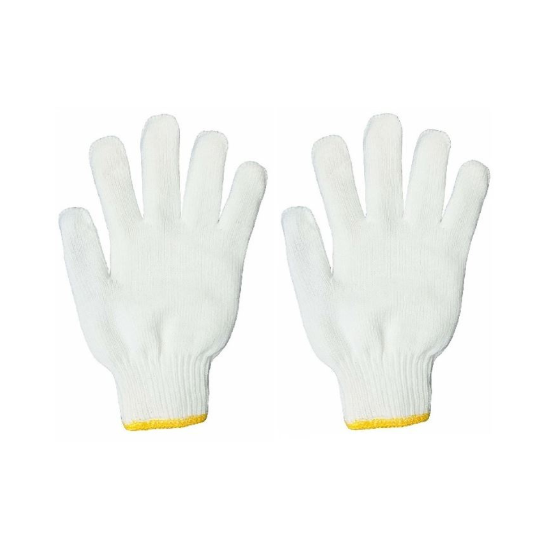 Vaultex YCG Cotton Knitted Gloves - White