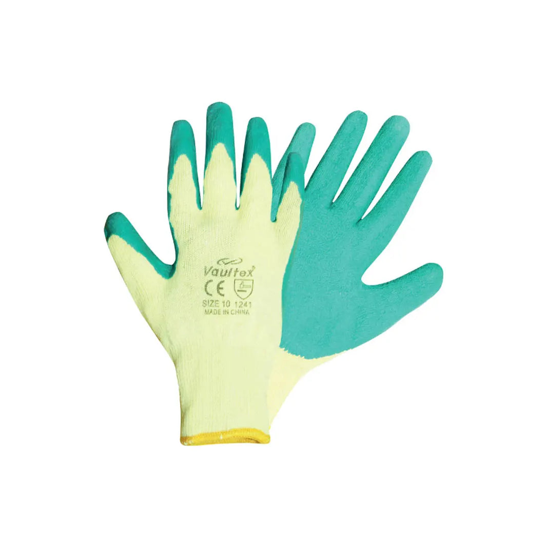 Vaultex YGL Latex Coated Gloves Green