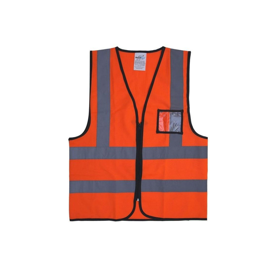 Vaultex ZKR Executive Fabric Vest - 116 GSM, Orange