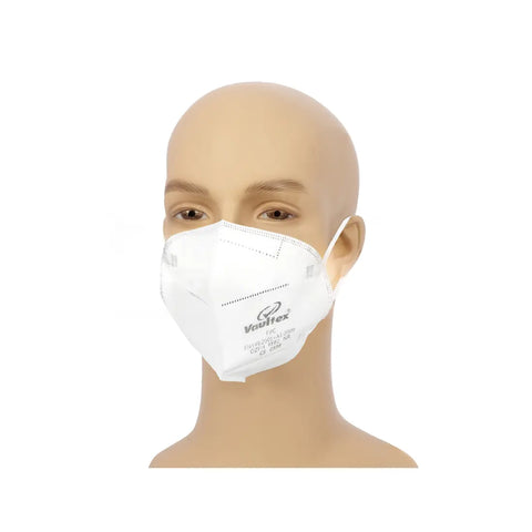Vaultex FPC FFP2 Flat Fold Respirator Non-Medical Mask 25 pcs - White