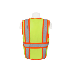 Vaultex JMA Executive Fabric Vest - 186 GSM, Yellow - Slide 5