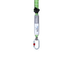 Vaultex MFK Full Body Harness with Shock Absorber Double Lanyard - Green - Slide 9
