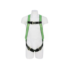 Vaultex MFK Full Body Harness with Shock Absorber Double Lanyard - Green - Slide 1