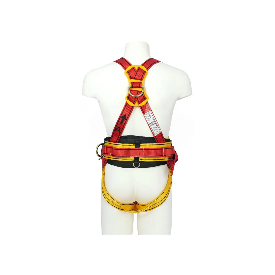 Vaultex UB104 CE Approved Harness - Red & Yellow
