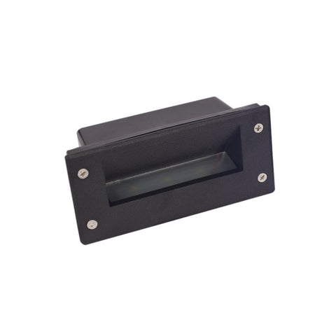 Veto VELSL3B 3W LED Step Light Black - White Light