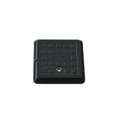 Vibrant HD Fiber Manhole Cover - 30 X 30, Black - Slide 1