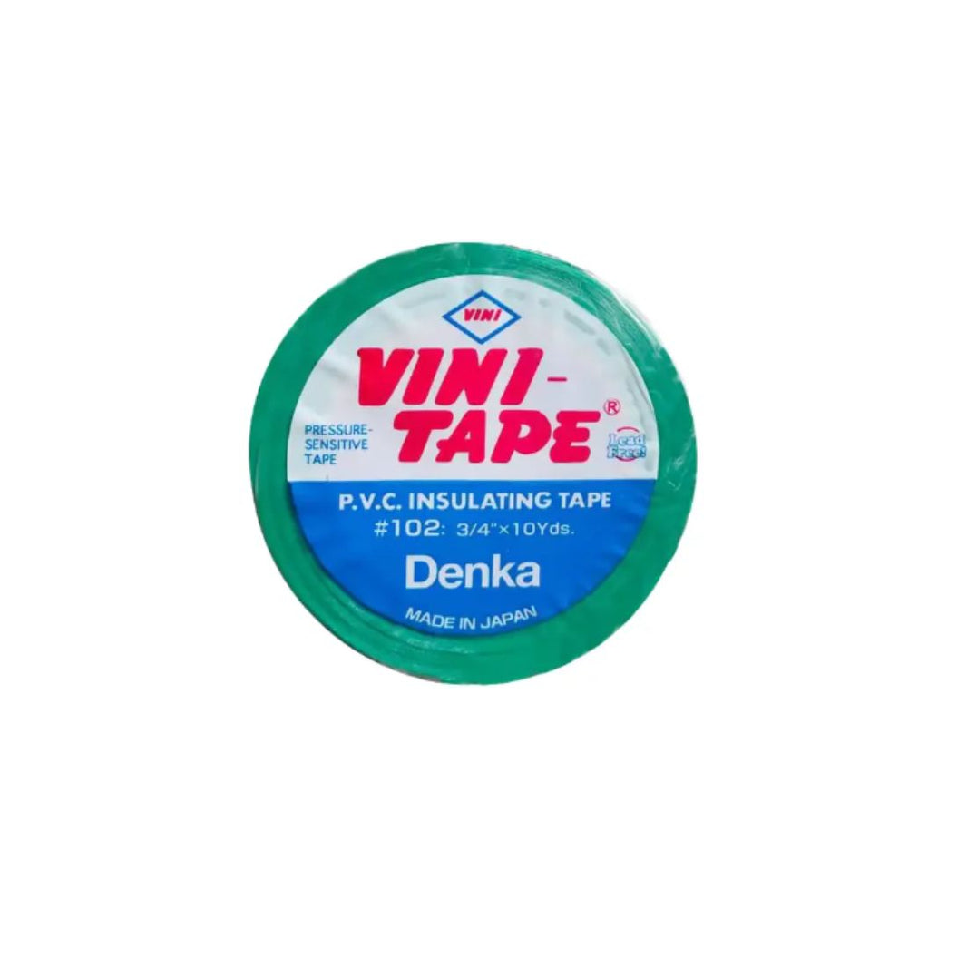 Vini PVC Insulation Tape, 10 pcs - Green