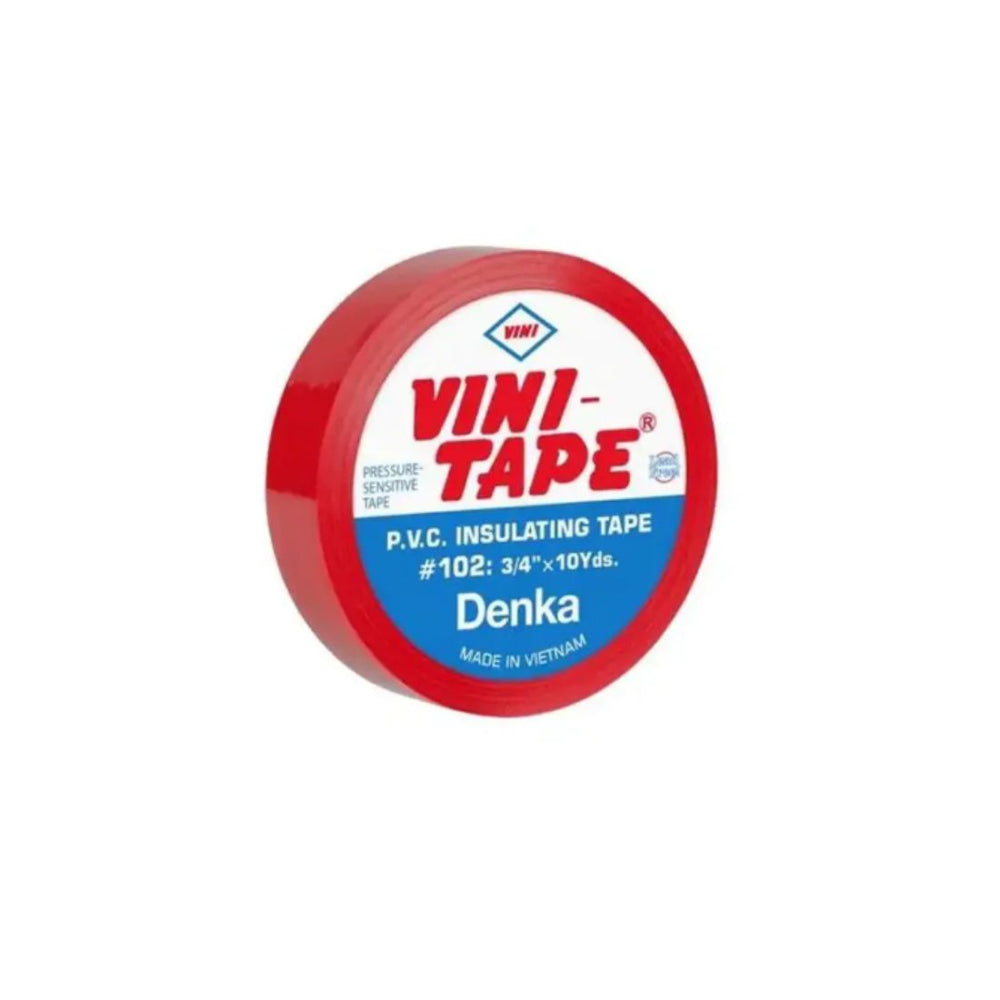 Vini PVC Insulation Tape, 10 pcs - Red