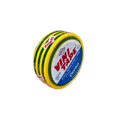 Vini PVC Insulation Tape, 10 pcs - Yellow & Green - Slide 1