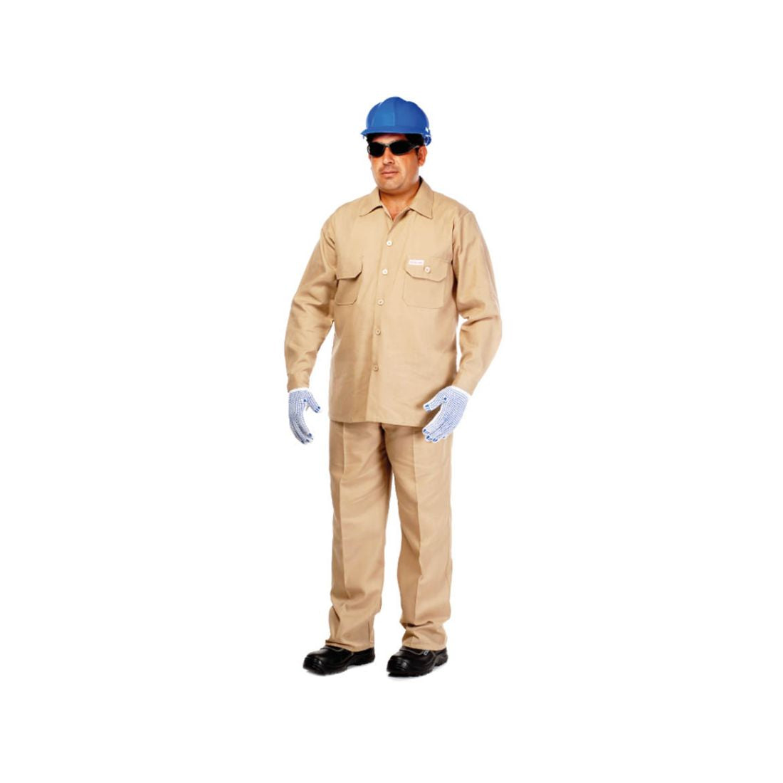 Workland 2BWL 35/65 Polycotton Pant & Shirt - Beige