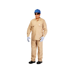 Workland 2BWL 35/65 Polycotton Pant & Shirt - Beige - Slide 1