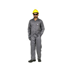 Workland ADG 100% Twill Pant & Shirt - Grey - Slide 1