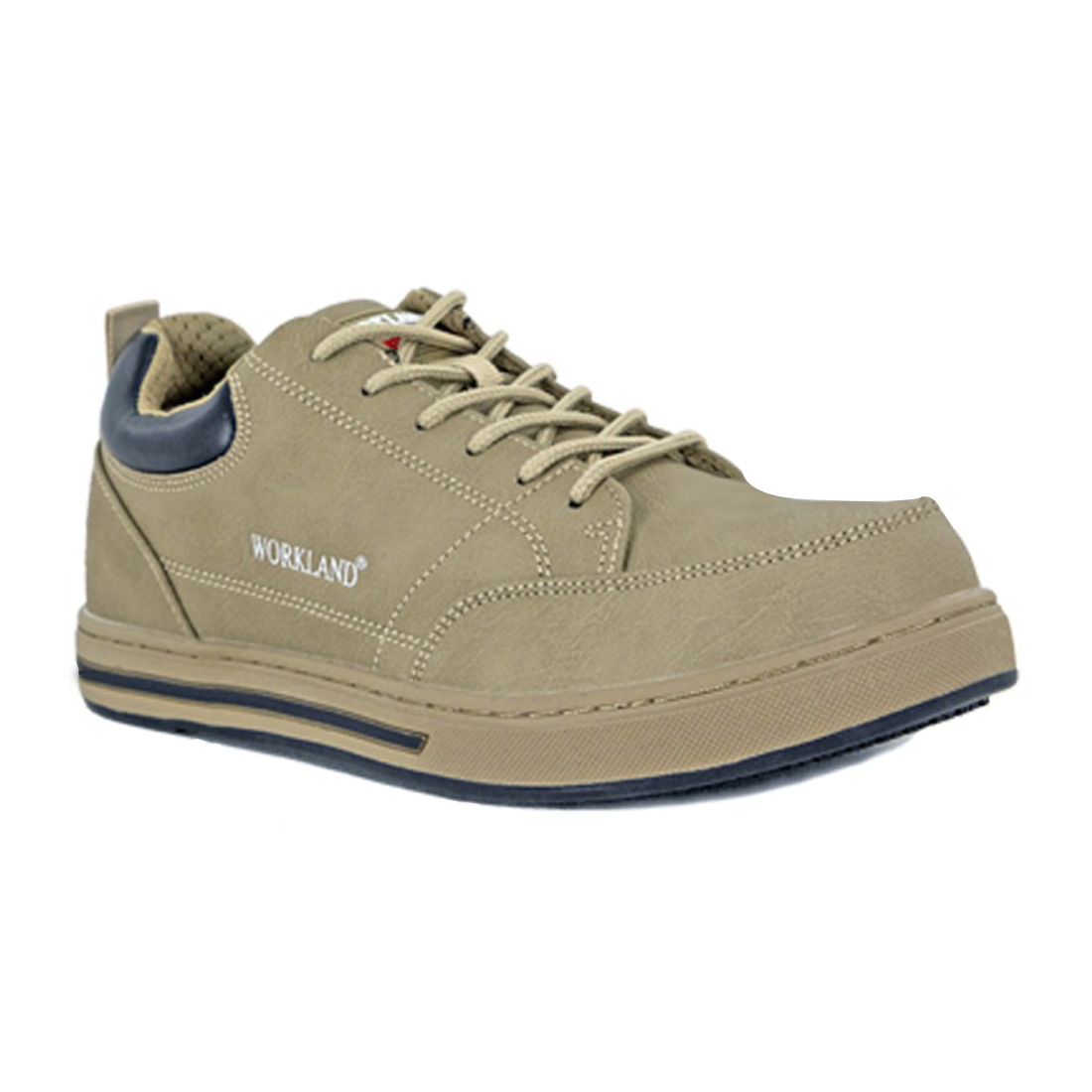 Workland CUD SBP Anti-Slip Low Ankle Safety Shoe - Beige