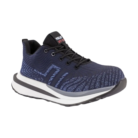Workland DSP SBP Low Ankle Non-Metal Safety Shoe - Navy/Light blue