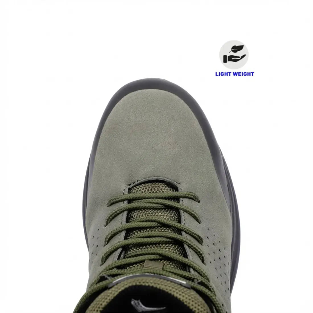 Workland EKE SBP High Ankle Safety Shoe - Army Green