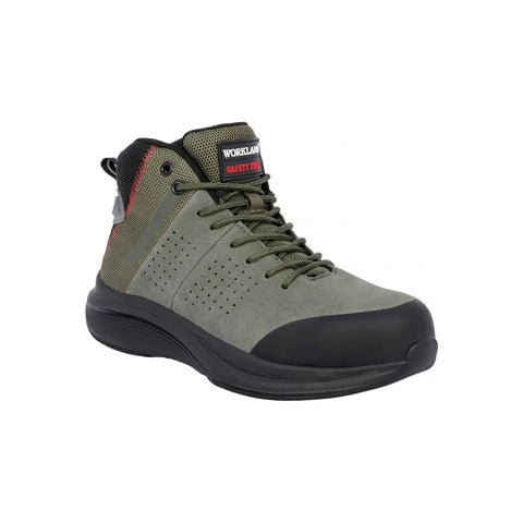 Workland EKE SBP High Ankle Safety Shoe - Army Green
