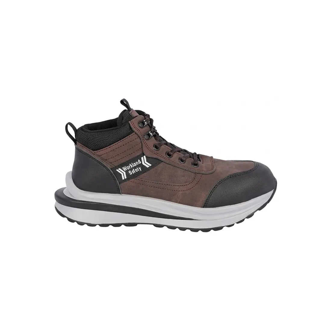 Workland HEX SBP Mid Ankle Safety Shoe - Brown