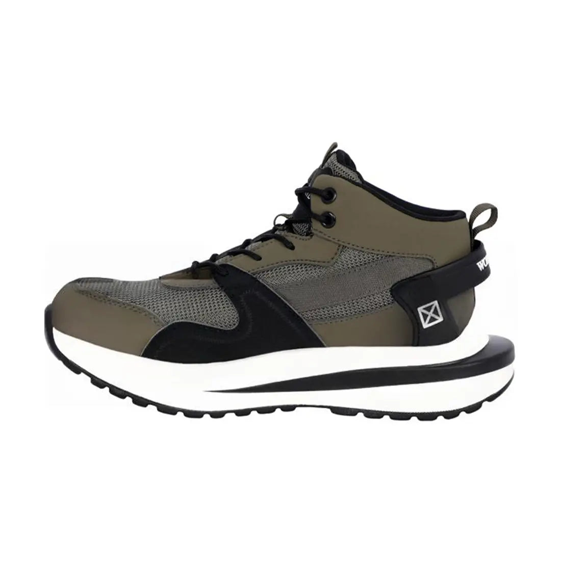 Workland HPM SBP Mid Ankle Safety Shoe - Olive Green