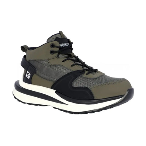 Workland HPM SBP Mid Ankle Safety Shoe - Olive Green