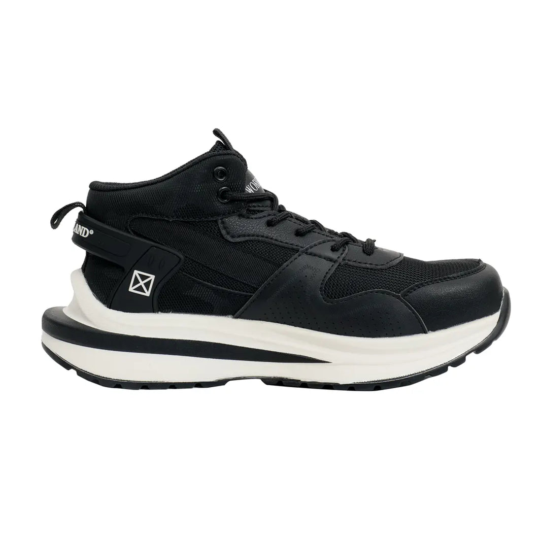 Workland PQR SBP Mid Ankle Safety Shoe - Black