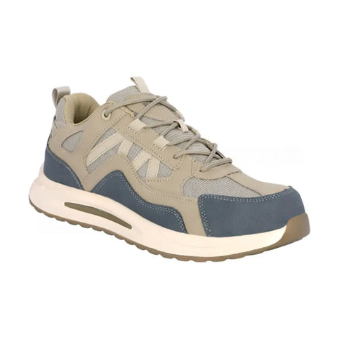 Workland SHY SBP Low Ankle Protective Safety Shoe - Beige & Grey