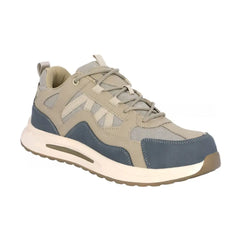 Workland SHY SBP Low Ankle Protective Safety Shoe - Beige & Grey - Slide 1