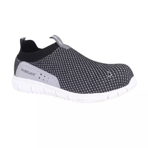 Workland STP SBP Slip-on Sporty Type Safety Shoe - Black