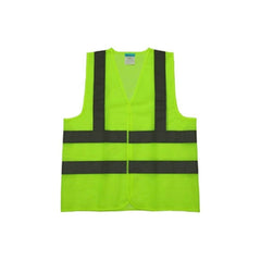 Workland TJP Reflective Fabric Vest - 68 GSM, Yellow - Slide 1