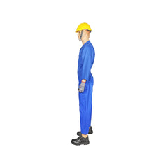 Workland W100 100% Cotton Coverall - Petrol Blue - Slide 5