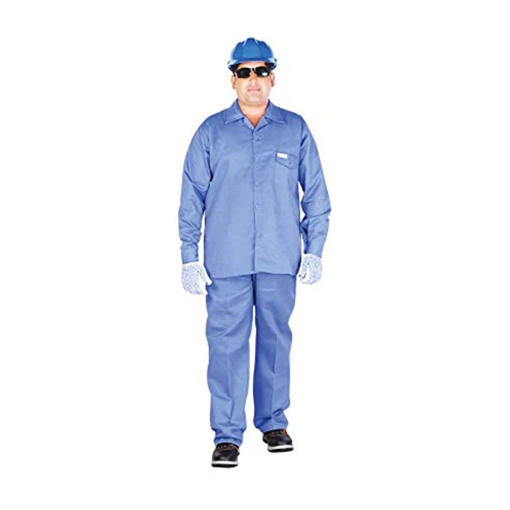 Workland WPV 100% Twill Pant & Shirt - Petrol Blue