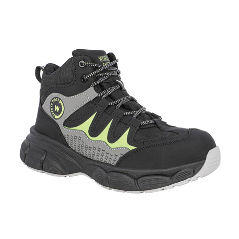 Workland FEX SBP High Ankle Non-Metal Safety Shoe - Black