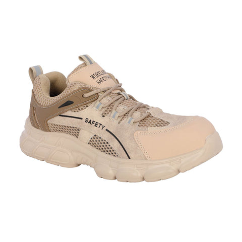 Workland PHD SBP Low Ankle Non-Metal Safety Shoes - Beige