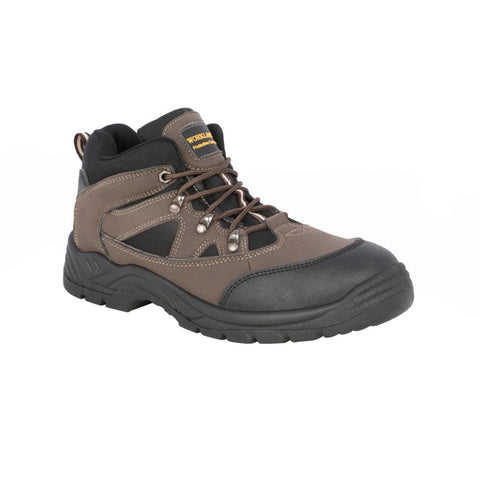 Workland RSM SBP High Ankle Protective Safety Shoe - Brown