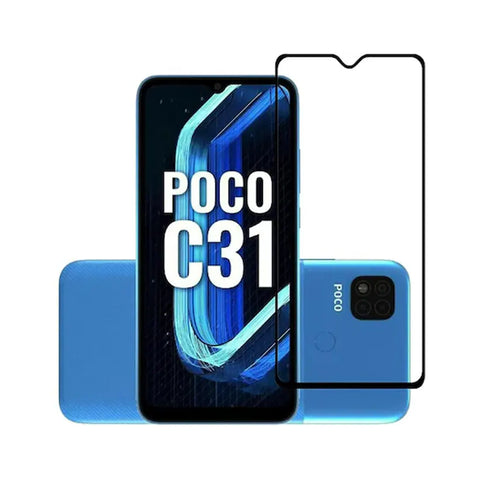 Super-D Tempered Glass Screen Protector for Xiaomi Poco C31