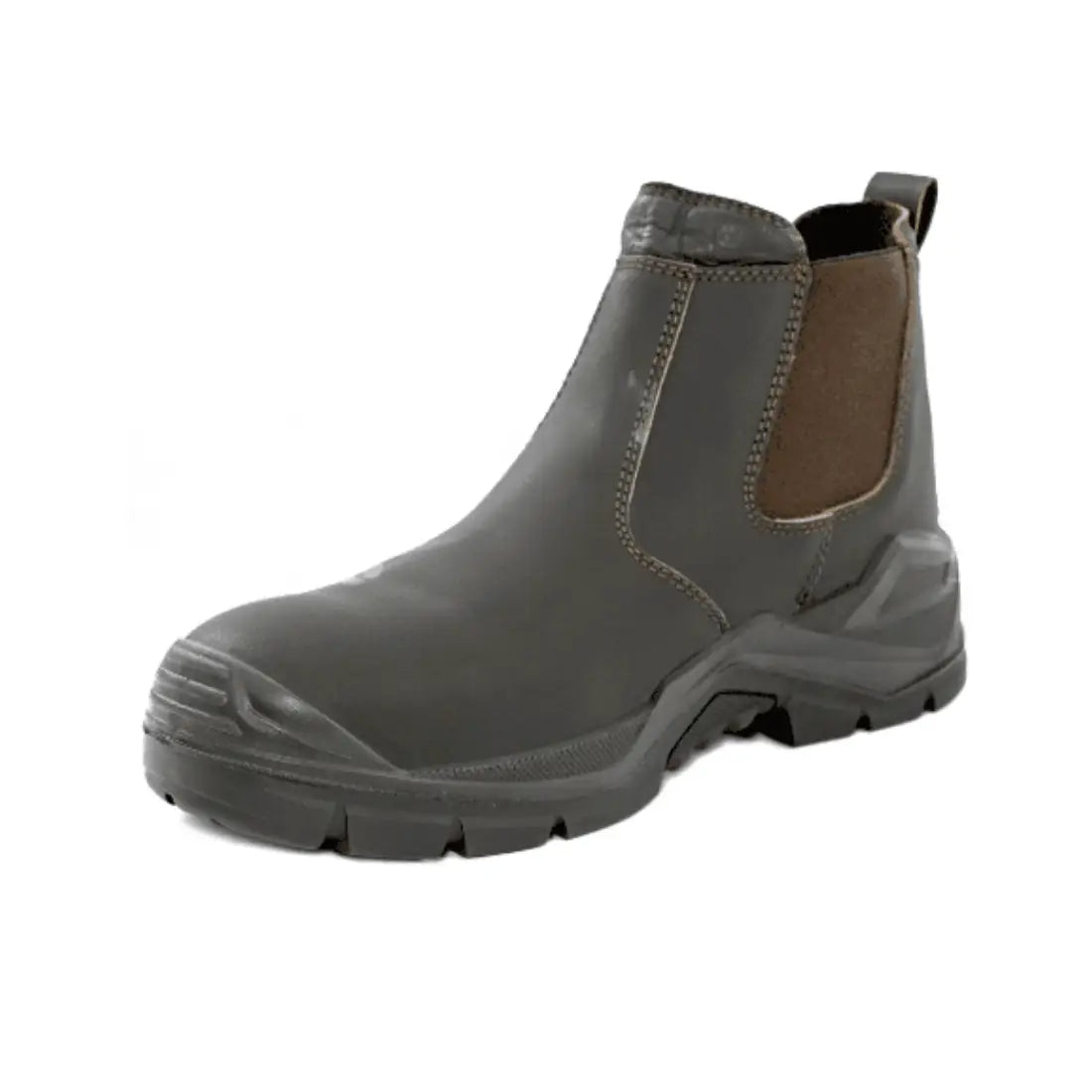 Zecchin AQU High Ankle Safety Shoe - Brown