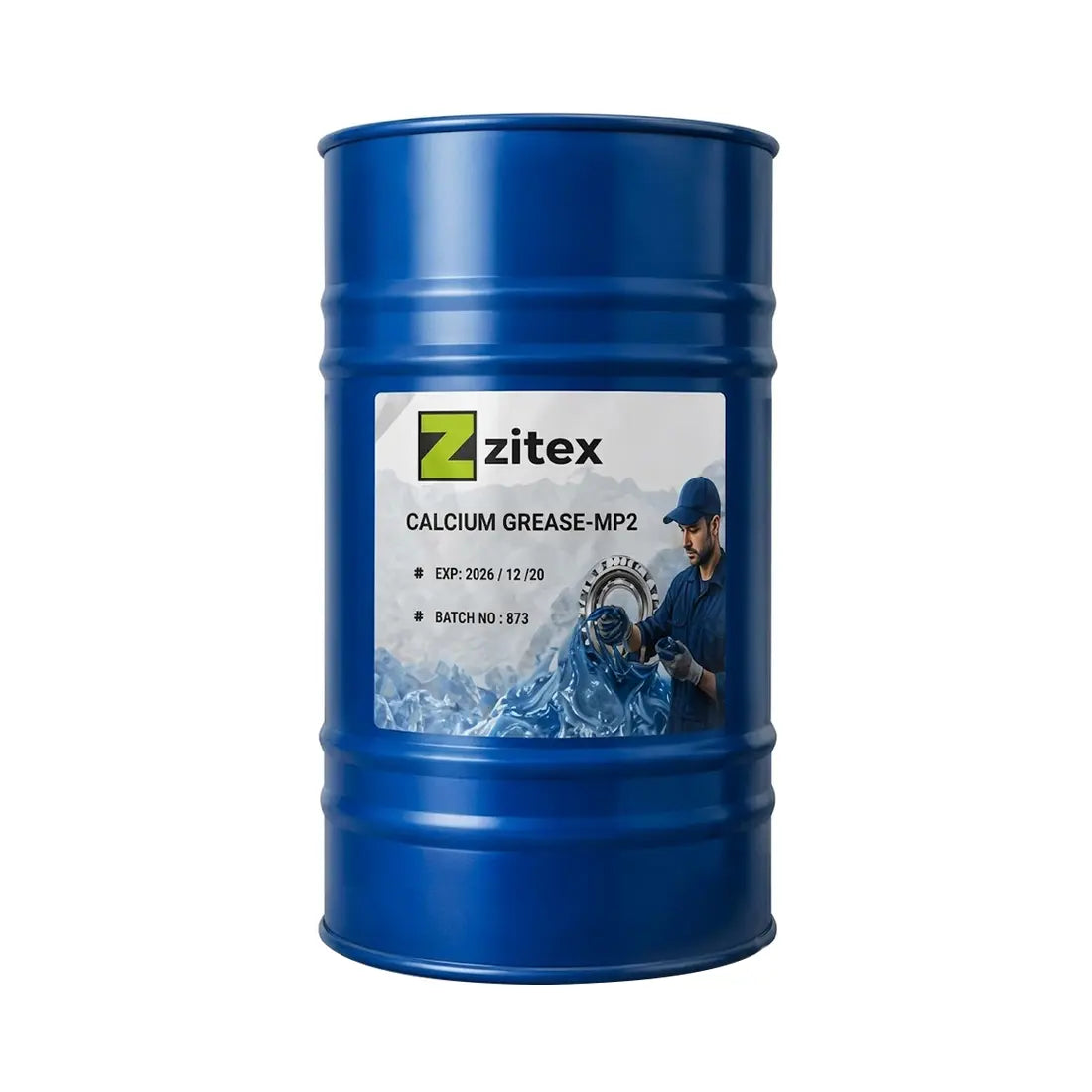Zitex Multipurpose Calcium Grease-MP2 - Blue