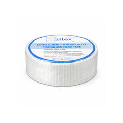 Zitex Extra Strength Heavy Duty Fiberglass Mesh Drywall Joint Tape 50mm x 90m - Slide 2