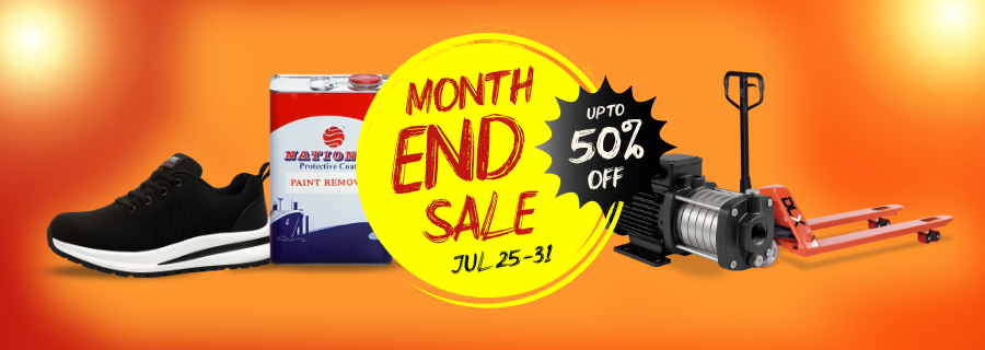 Month end sale main banner