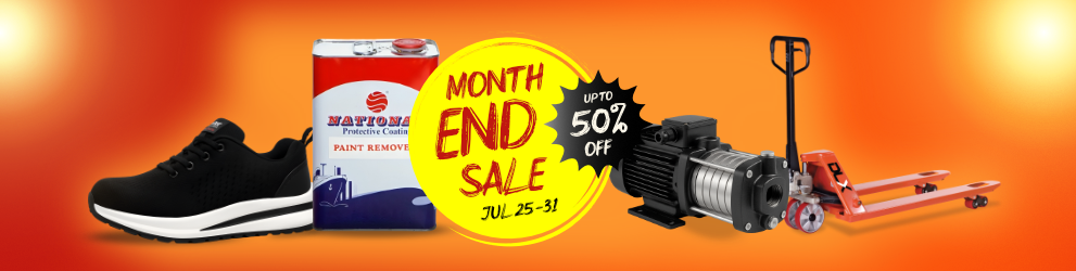 Month end sale main banner