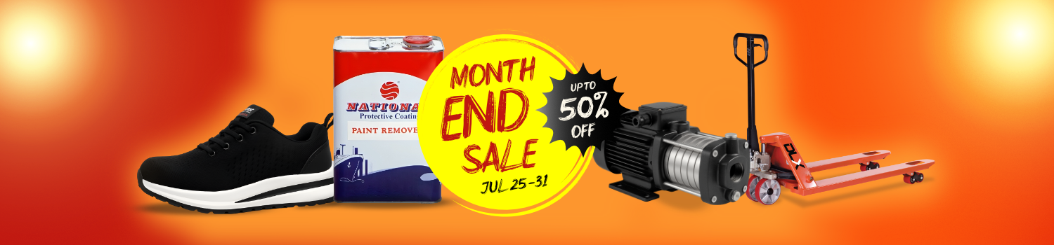 Month end sale main banner