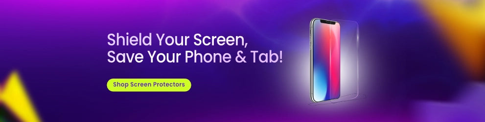 Mobile Phone Screen Protector Banner