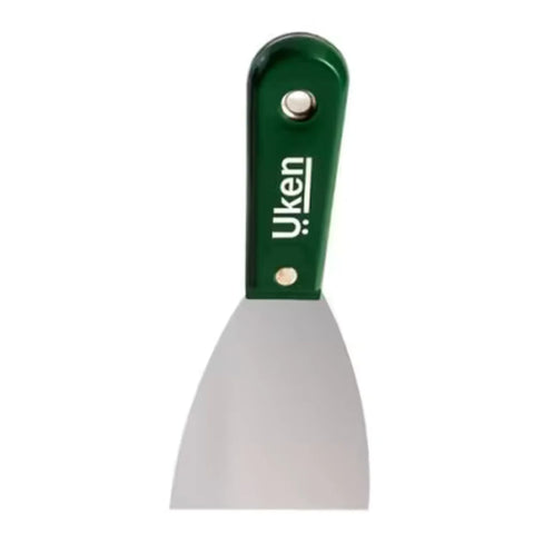 Uken U05024 Stainless Steel Scraper 4"- Green