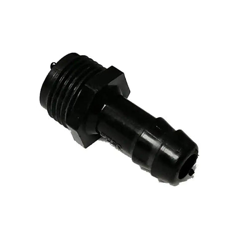 PVC Garden Male Coupling Drip Irrigation Connector, UV Resistant 1/2x13mm, 50 pcs