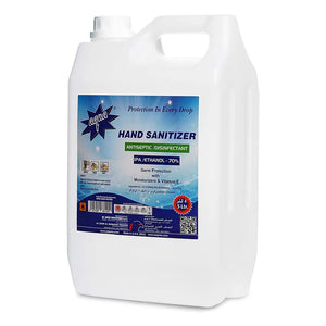Aqua Hand Sanitizer 70% IPA- 5 L