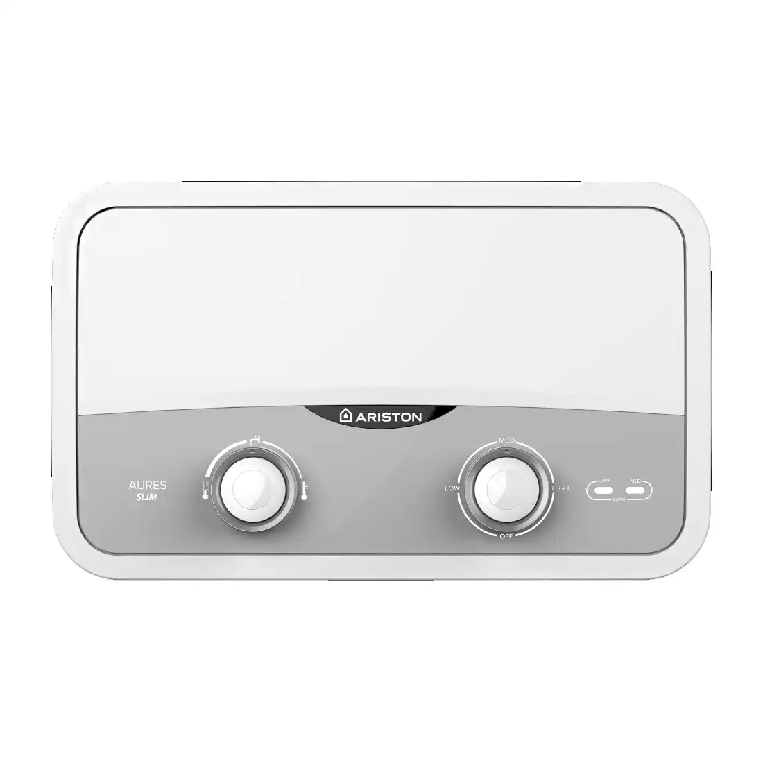 Ariston Aures SF 5.5 Slim Flow Instantaneous Water Heater, 5.5 kw - White