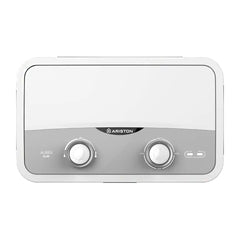 Ariston Aures SF 5.5 Slim Flow Instantaneous Water Heater, 5.5 kw - White - Slide 2