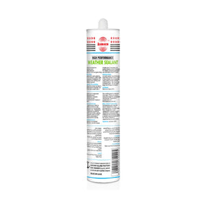 Asmaco 2670 Antifungal Weather Silicone Sealant, Neutral Clear