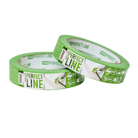 Beorol PLK24 Masking Tape, Perfect Line 24mm x 33m - Green